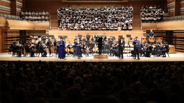 Salle comble pour le concert de clôture du 20e anniversaire du Conservatoire!