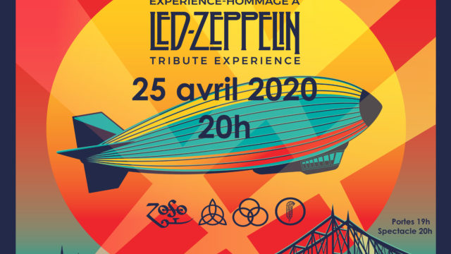 Spectacle bénéfice / Kashmir Expérience Hommage à Led Zeppelin