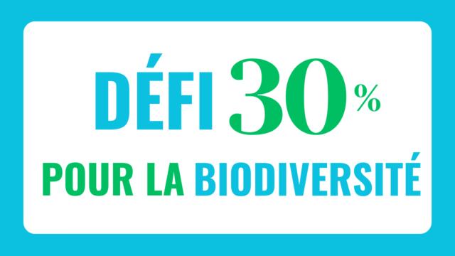 Pré-lancement du DÉFI 30% pour la biodiversité