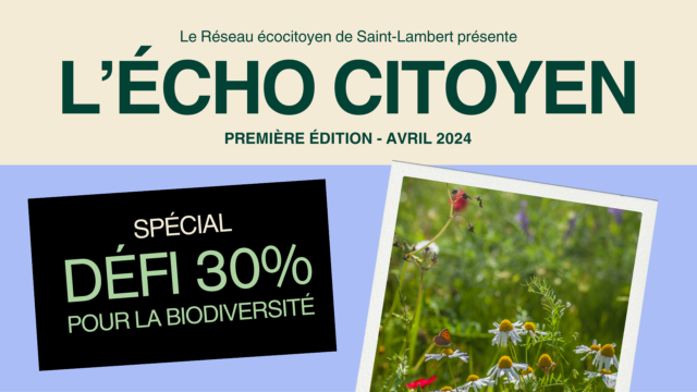 Double-lancement : DÉFI 30% pour la biodiversité et nouveau magazine!