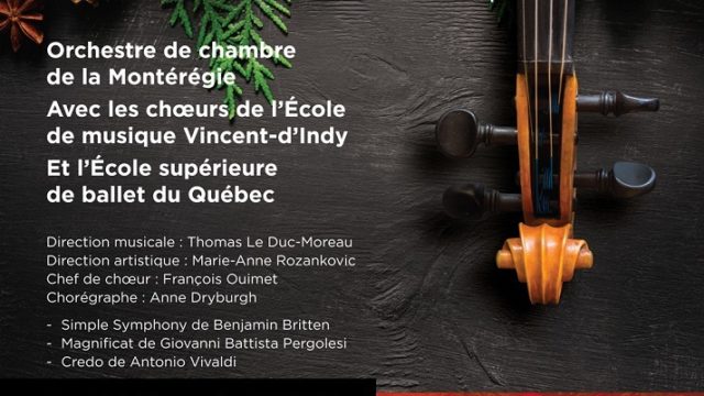Concert by Orchestre de chambre de la Montérégie