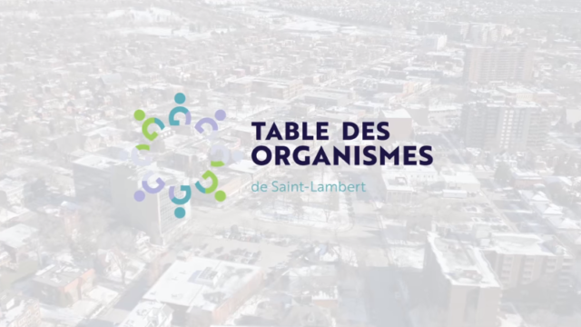 Video featuring organisations offering services in Saint-Lambert