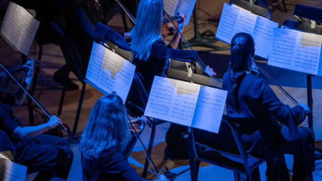 Participation of the Orchestre symphonique du Grand Montréal in the Dark Side of the Moon concert