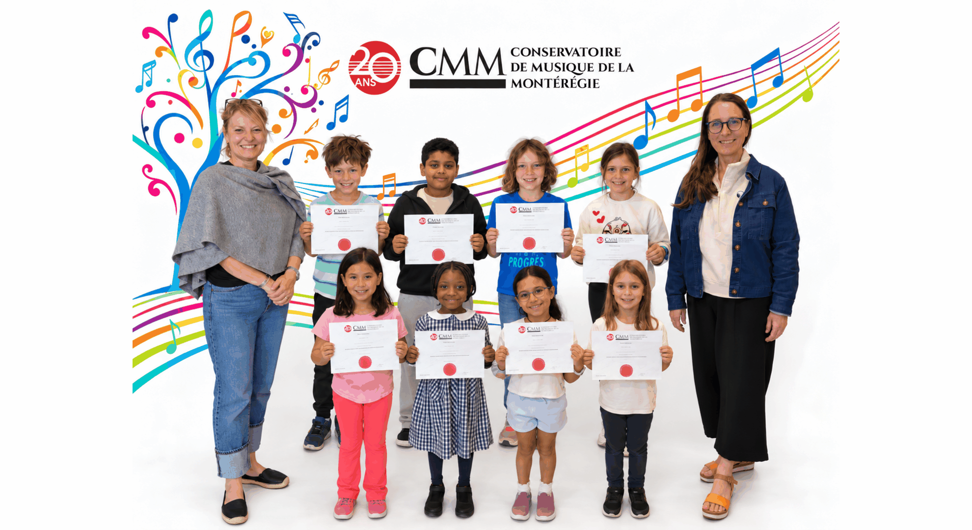 Remise de diplômes pour les élèves du Conservatoire de musique de la Montérégie